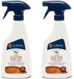 Guardsman Clean & Polish For Wood Furniture - Woodland Fresh - 16 oz Spray - Silicone Free, UV Protection - 461100 Pack of 2