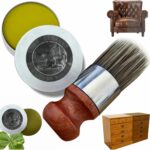 MQF Furniture Salve, Furniture Salve for Leather, Leather Salve, Leather Furniture Salve and Brush, Furniture Salve Leather(120ML+Brush)