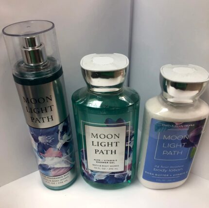 Bath & Body Works Moonlight Path Gift Set - All New Daily Trio (Full-Sizes)