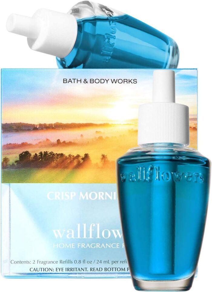 Bath and Body Works New Look! Crisp Morning AIR Wallflowers 2-Pack Refills