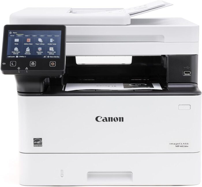 Canon imageCLASS MF462dw All in One Wireless Monochrome Laser Printer, Print, Scan, Copy & Fax, Duplex Printing for Home or Office use