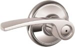 SCHLAGE F40 MER 625 16-080 10-027 Merano Bed and Bath Lever, Bright Chrome