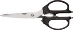 Shun Multi Purpose Shears, Stainless Steel Kitchen Scissors, DM7300, Black, 3.5 Inch Blade