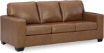 Signature Design by Ashley Bolsena Sofa Sleeper, Queen Sofabed, 85"W x 38"D x 36"H, Dark Brown