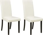 Signature Design by Ashley Kimonte Parsons 19" Dining Room Chair, Set of 2, Ivory