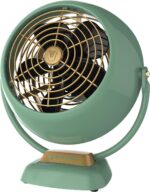 Vornado VFAN Jr. Vintage Air Circulator Fan, Green